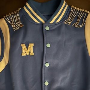 Custom Murrah Mustangs cropped Jacket
